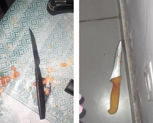 Mulher é presa após esfaquear marido para se defender de agressões em Concórdia