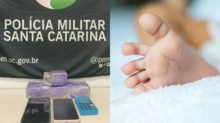 Pais abandonam bebê em casa e saem para vender drogas em SC