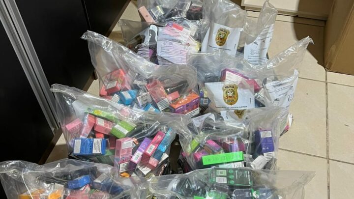 Operação Smoke Machine: Policia Civil prende 16 suspeitos por venda de cigarros eletrônicos