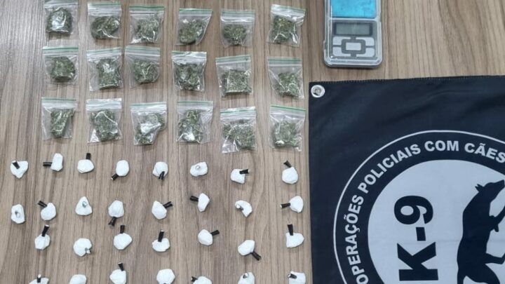 Polícia prende três jovens por tráfico de drogas durante operação em Chapecó
