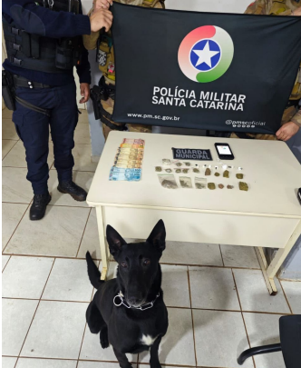 Homem de 35 anos é preso por tráfico de drogas em Chapecó