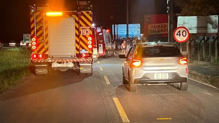 Motorista atropela 8 pessoas em SC; crianças ficaram em estado grave