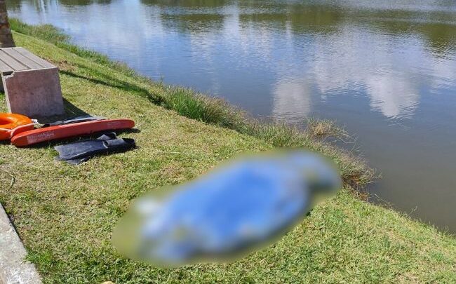Corpo de homem é encontrado no Lago Municipal de Irani