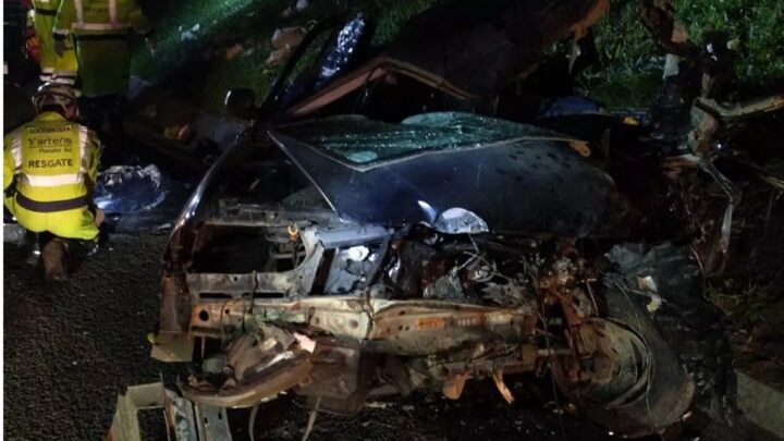 Colisão entre carro e caminhão resulta em duas mortes na BR-116