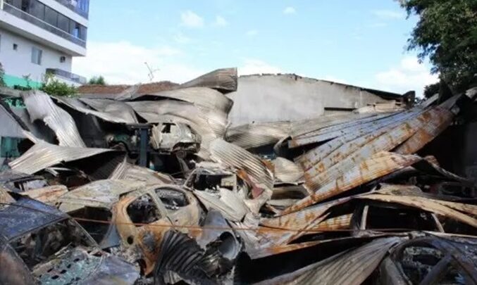 Incêndio criminoso em oficina mecânica tem autor preso em SC