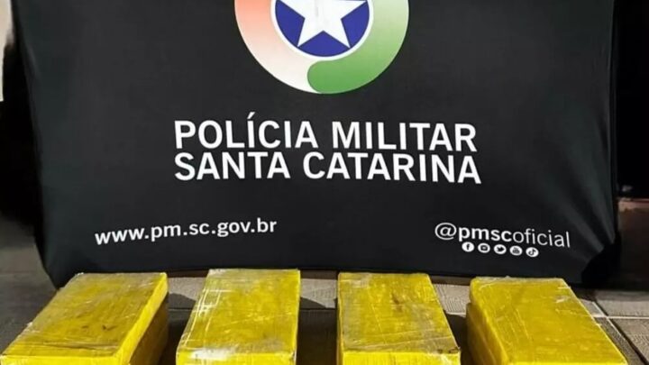 Homem é preso com mais de 12kg de cocaína na BR-282 em Lages