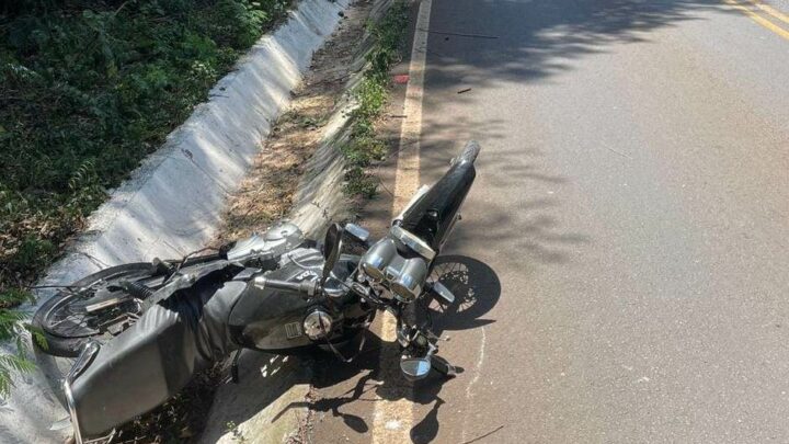 Jovens de 19 e 24 anos morrem em acidente com motocicleta no Oeste