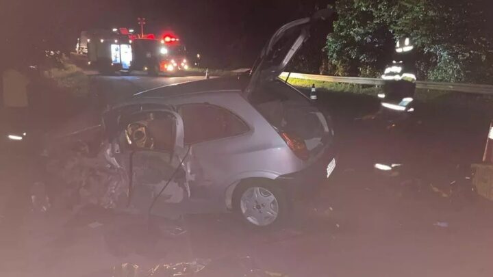 Acidente fatal na BR-470 envolve dois veículos da Serra Catarinense