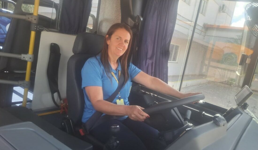 Aumenta participação de mulheres como motoristas de ônibus no transporte coletivo urbano em Chapecó Aumenta participação de mulheres como motoristas de ônibus no transporte coletivo urbano em Chapecó