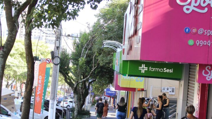 Chapecó lidera geração de empregos no comércio em todo o Brasil
