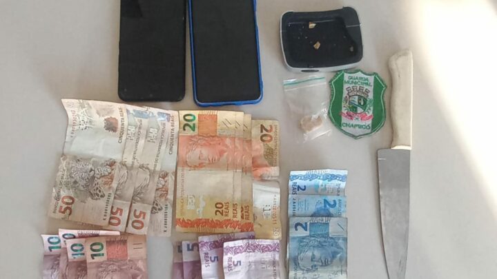 Guarda Municipal apreende drogas e dinheiro em ocorrência de tráfico no bairro Bom Pastor
