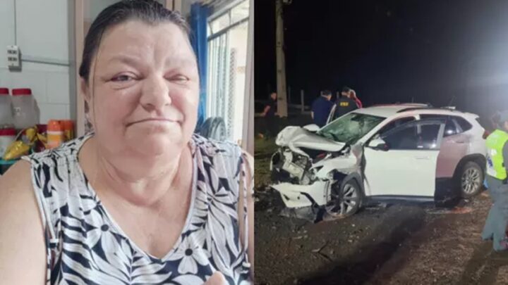 Mulher morre em grave colisão na BR-280