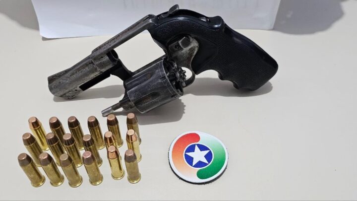 Homem é preso por porte ilegal de arma de fogo em Caxambu do Sul