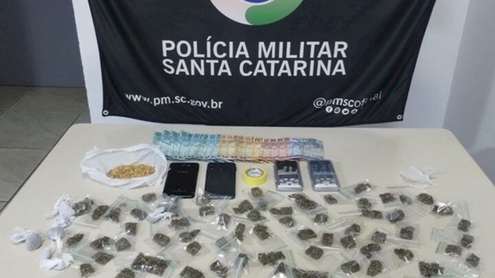 Adolescente é apreendida por tráfico de drogas em Chapecó
