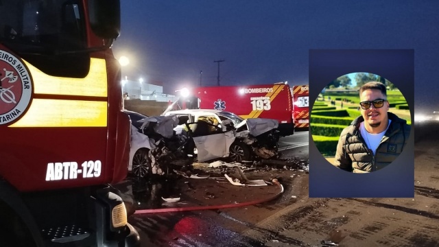 Motorista morre e quatro ficam gravemente feridos em acidente na BR-282 Motorista morre e quatro ficam gravemente feridos em acidente na BR-282