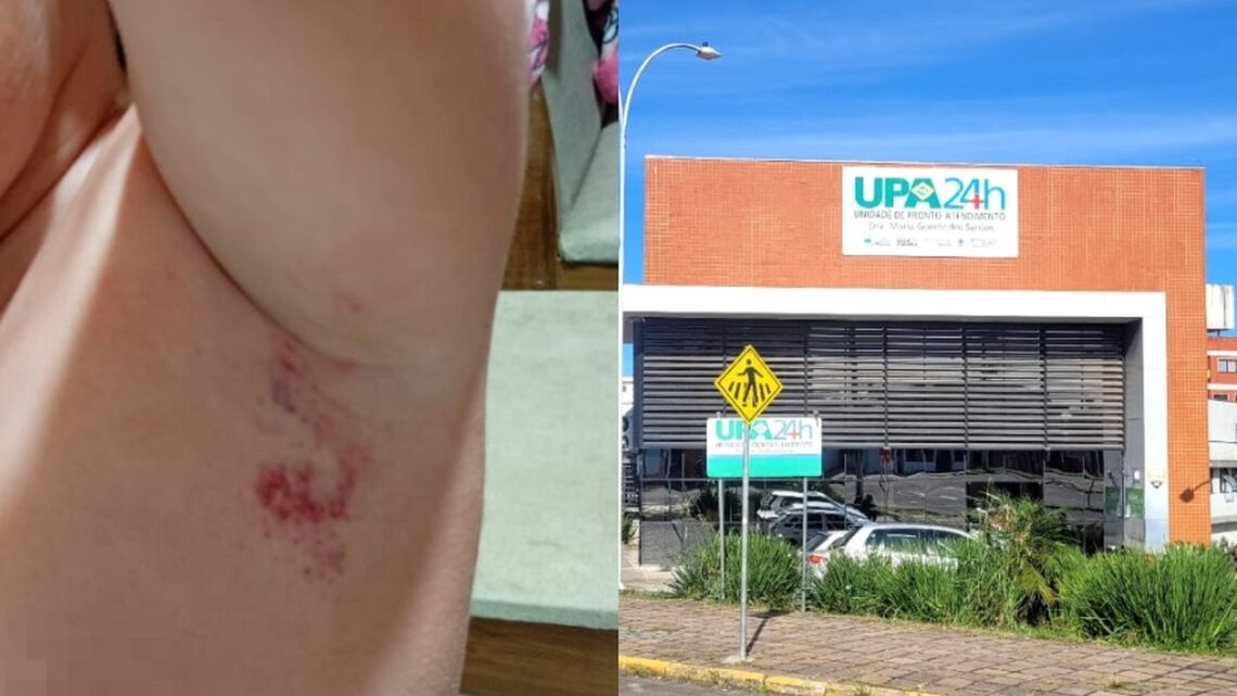 Mãe denuncia agressão e lesão em filha autista durante aplicação de injeção na UPA Mãe denuncia agressão e lesão em filha autista durante aplicação de injeção na UPA