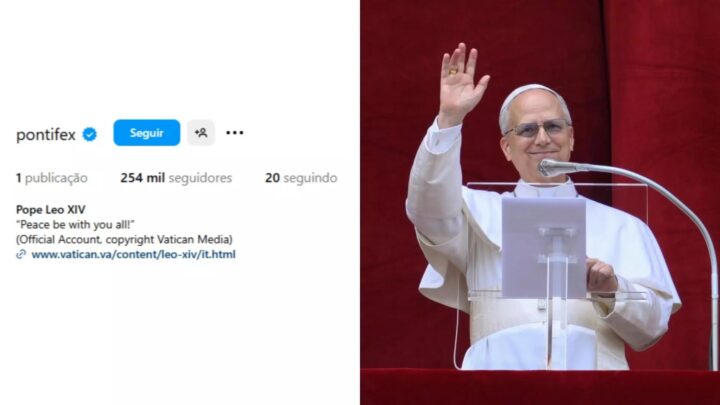‘Pontifex’: Leão XIV estreia nas redes sociais com perfil oficial; veja
