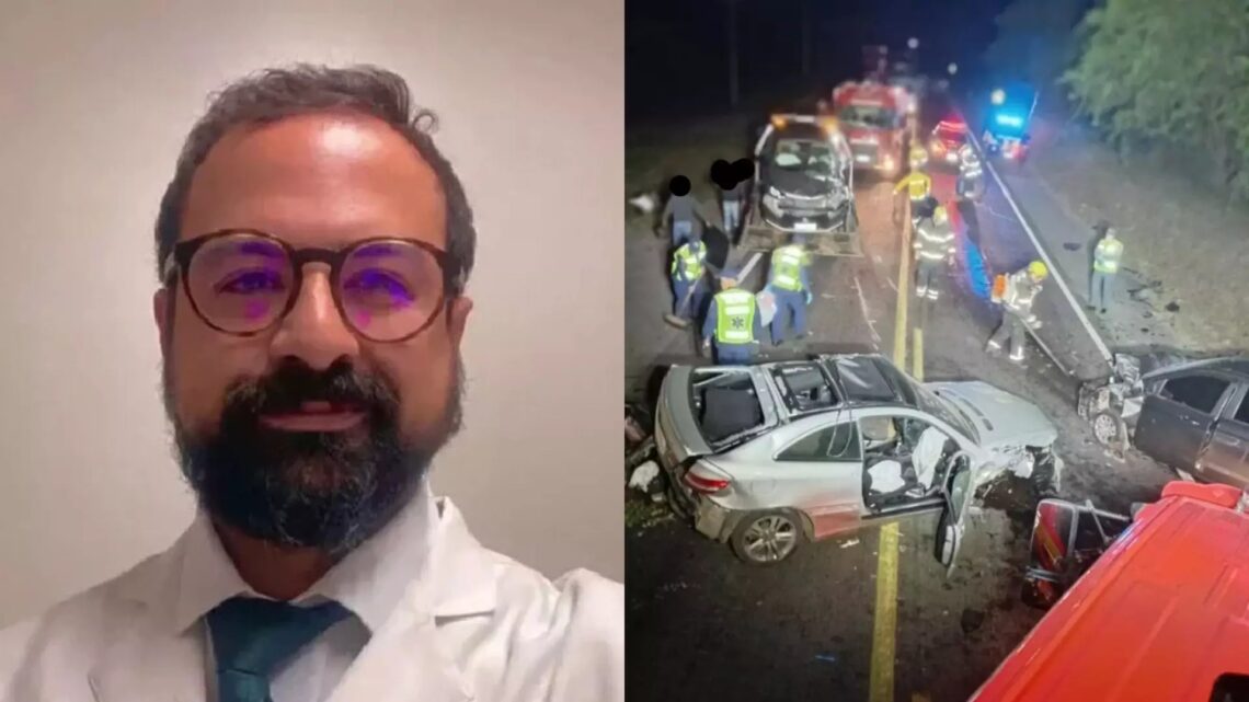 Condutor que morreu preso às ferragens na BR-280 é identificado Condutor que morreu preso às ferragens na BR-280 é identificado