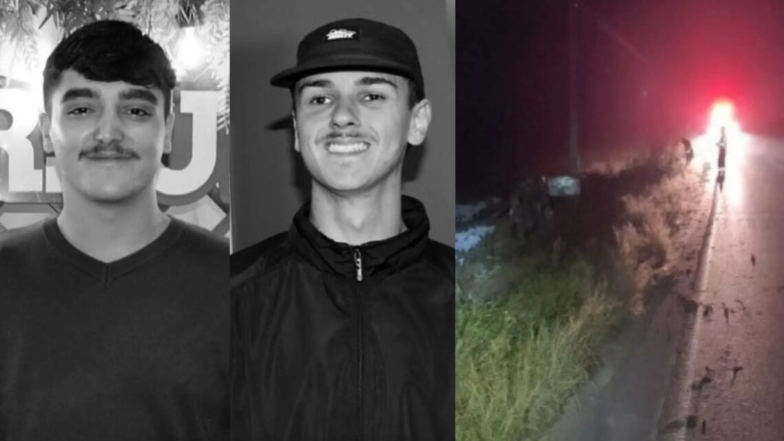 Grave acidente parte carro ao meio e mata duas pessoas em SC Grave acidente parte carro ao meio e mata duas pessoas em SC