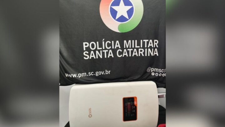 Homens são presos por furto de inversor de energia solar e fios em São Miguel do Oeste