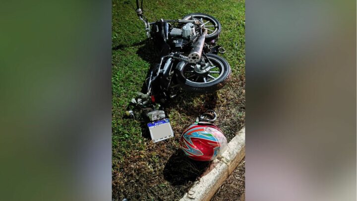 Motociclista fica gravemente ferido após colisão em Chapecó