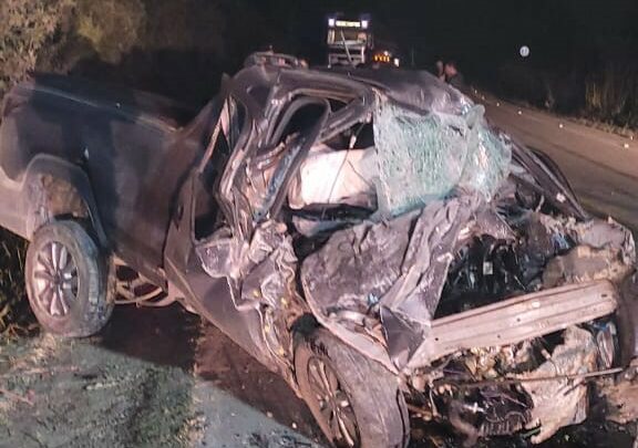 Motorista de Fiat Strada morre em batida frontal na Serra Catarinense