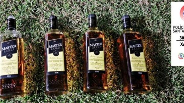 Dois homens são presos por furto de bebidas alcoólicas em Xaxim