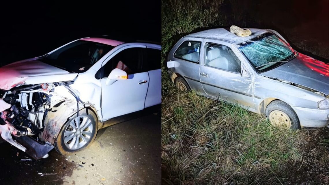 Colisão frontal em Capão Alto deixa motorista ferido na SC-390 Colisão frontal em Capão Alto deixa motorista ferido na SC-390