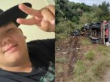 Colisão frontal na BR-470 em Curitibanos deixa uma vítima fatal