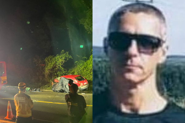 Colisão frontal deixa um morto e dois feridos em SC Colisão frontal deixa um morto e dois feridos em SC