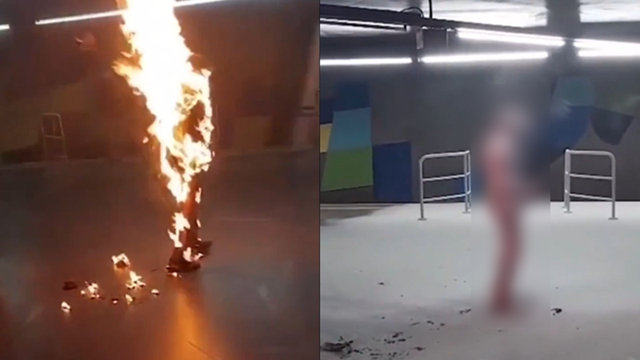 Morre idoso que ateou fogo em si mesmo em estação de metrô; veja o vídeo
