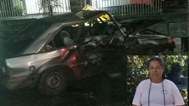 Mulher morre em grave acidente entre dois carros no Oeste de SC