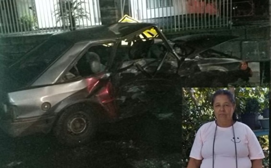 Mulher morre em grave acidente entre dois carros no Oeste de SC Mulher morre em grave acidente entre dois carros no Oeste de SC