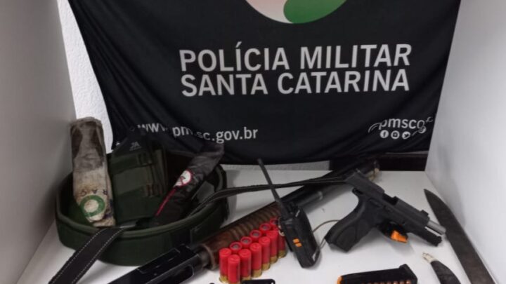 Polícia Militar Ambiental prende homem em flagrante por porte ilegal de arma de fogo e caça de animais silvestres