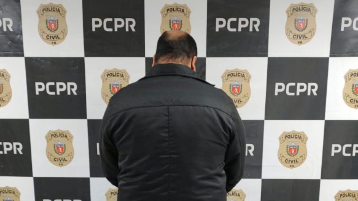 Condenado por abusar de enteada de 6 anos em SC é achado escondido no PR e preso Condenado por abusar de enteada de 6 anos em SC é achado escondido no PR e preso