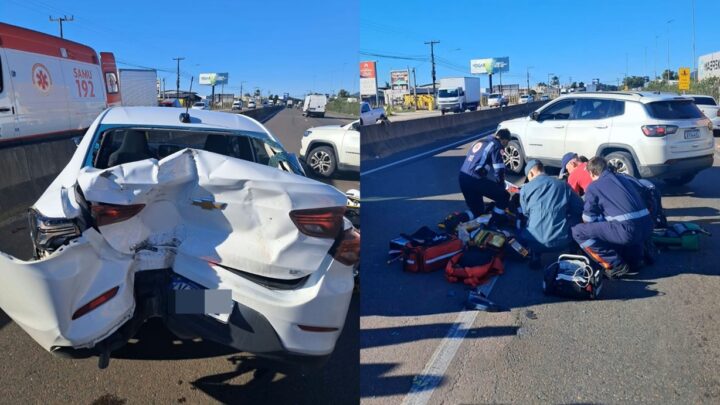 Motociclista morre após grave acidente em rodovia de Itajaí