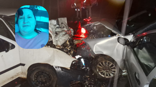 Mulher morre em batida frontal entre carros na SC-283 em São Carlos Mulher morre em batida frontal entre carros na SC-283 em São Carlos