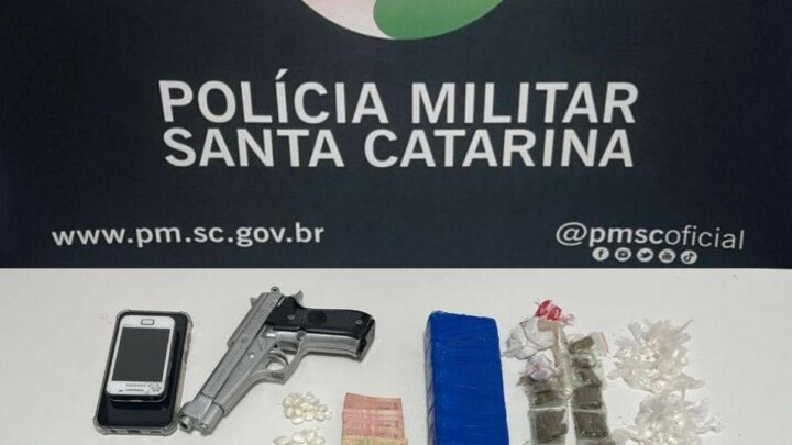 Três são detidos por tráfico de drogas no bairro São Lucas em Chapecó