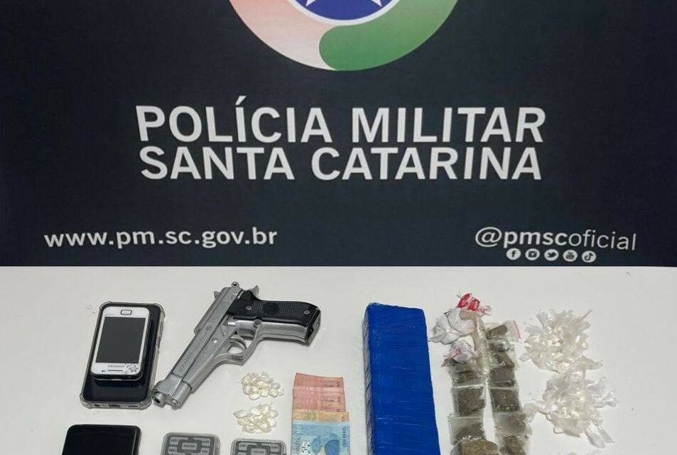 Três são detidos por tráfico de drogas no bairro São Lucas em Chapecó