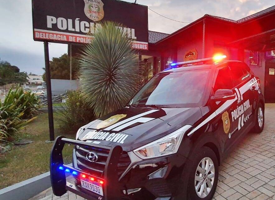 Polícia Civil prende homem em flagrante por maus-tratos a cães em Faxinal dos Guedes