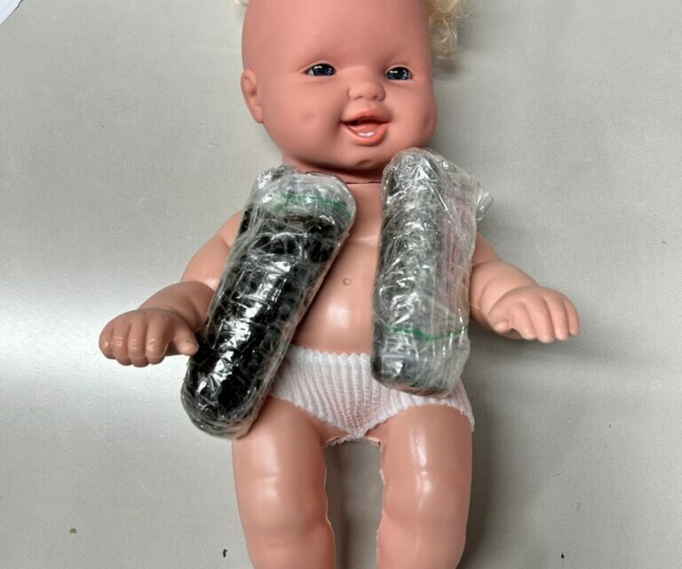 Polícia Civil apreende drogas dentro de boneca em SC Polícia Civil apreende drogas dentro de boneca em SC