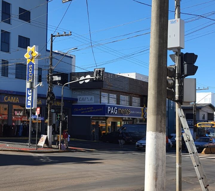 Prefeitura de Chapecó começa a implantar os semáforos inteligentes