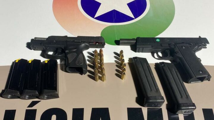 Homem é preso por posse ilegal de arma de fogo e munição em São Carlos