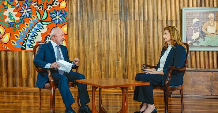 Governo Lula prioriza entrevistas à Globo no 1º semestre de 2025 Governo Lula prioriza entrevistas à Globo no 1º semestre de 2025