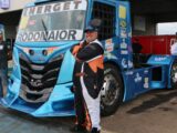 Piloto da Fórmula Truck visita obras do autódromo de Chapecó