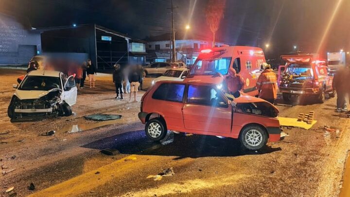 Imagens fortes! Homem morre em grave acidente na BR-280 em SC