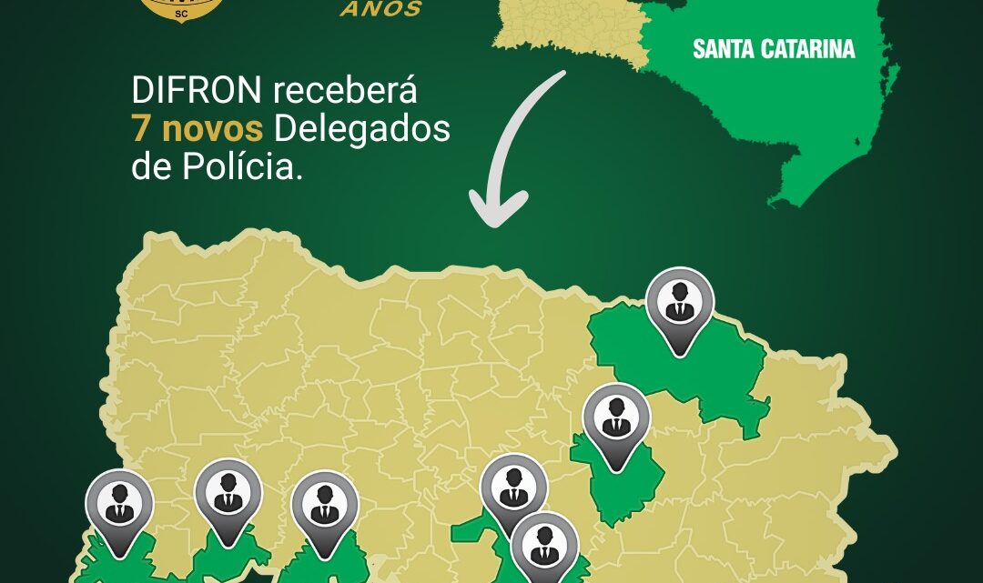 Difron receberá 07 novos delegados de polícia Difron receberá 07 novos delegados de polícia