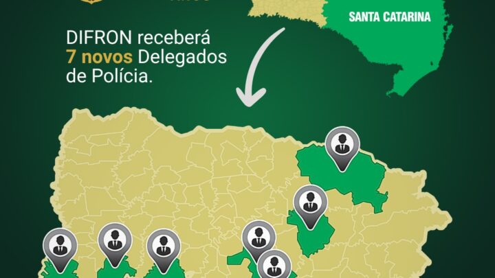 Difron receberá 07 novos delegados de polícia