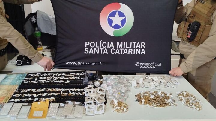 PM prende autor de furto e recupera jóias avaliadas em R$ 1 milhão em shopping de Chapecó