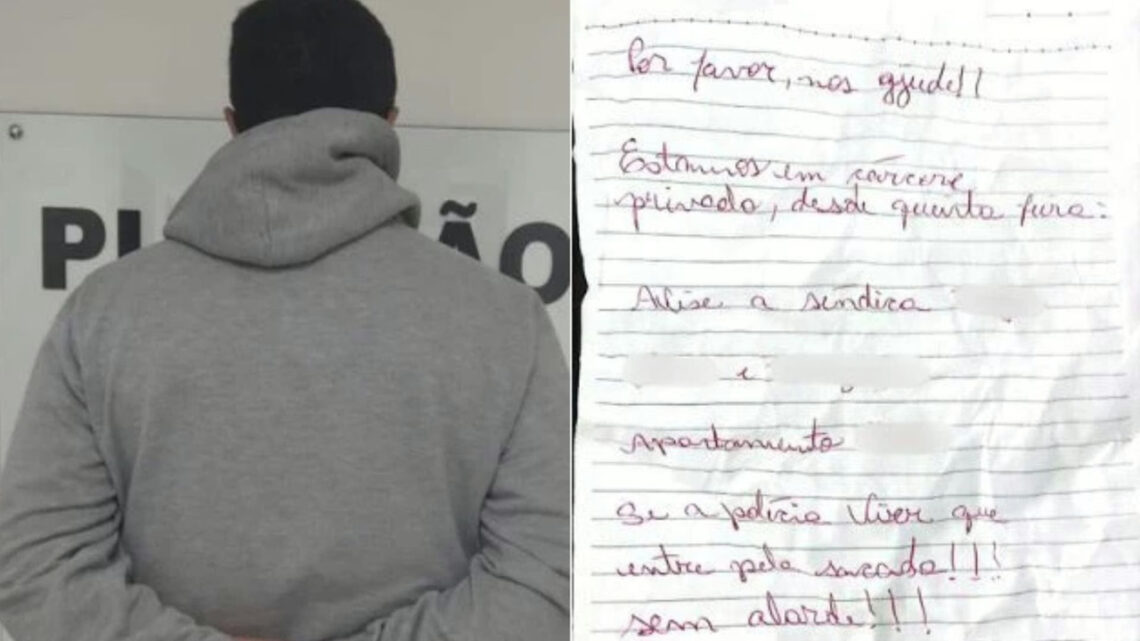 “Quero pedir socorro”: bilhetes jogados da sacada denunciam crime em apartamento “Quero pedir socorro”: bilhetes jogados da sacada denunciam crime em apartamento
